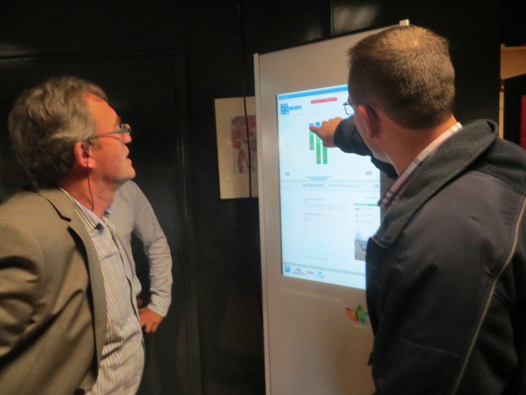 Officiële ingebruikname zonnepanelen De Stroekeld