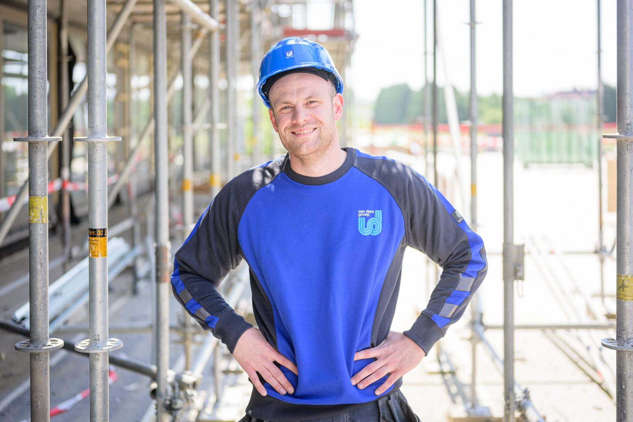 Leidinggevend monteur Emile